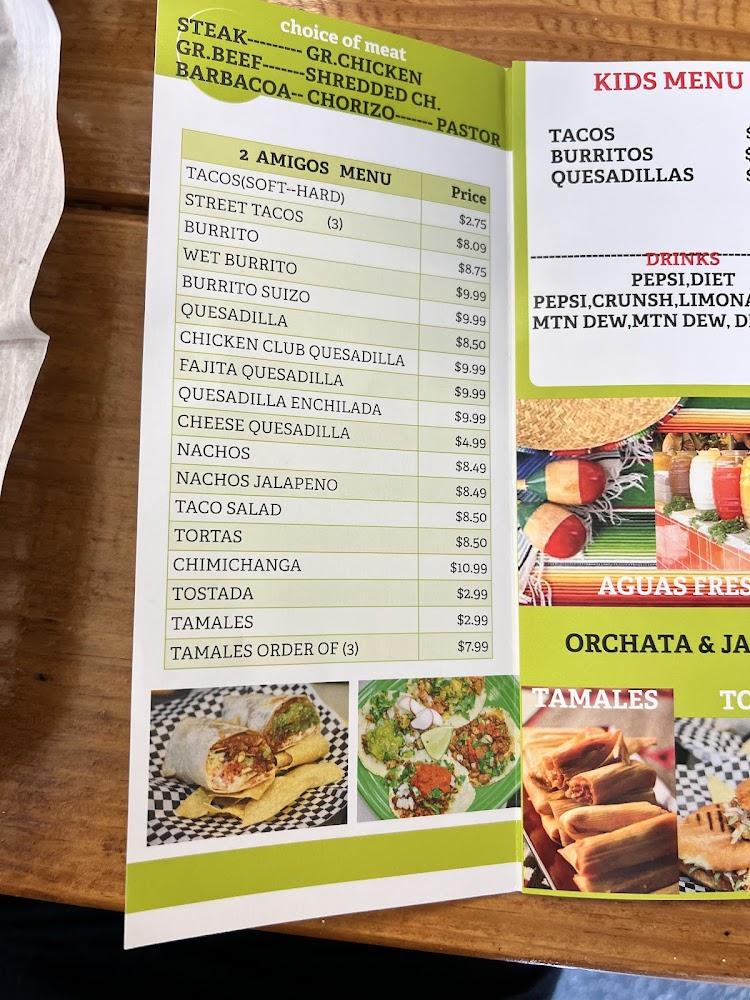 2 Amigos Kitchen Menu image 2